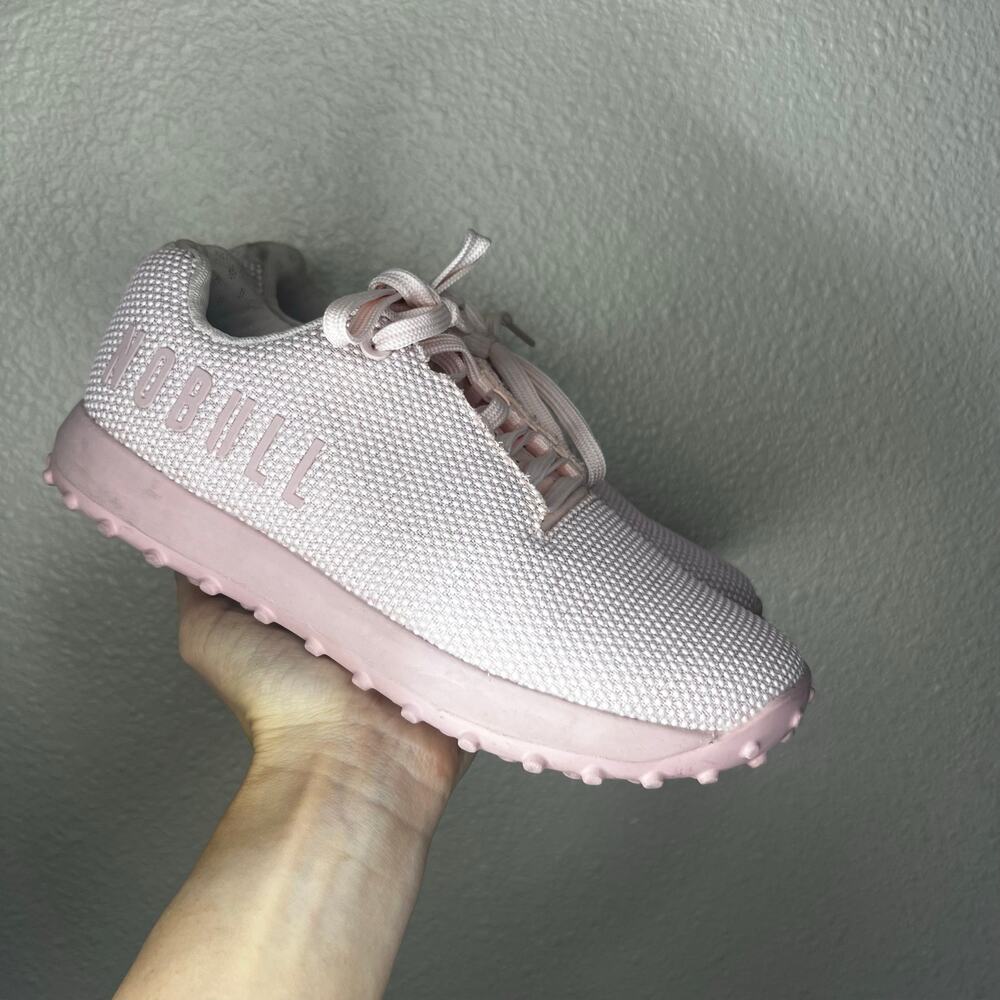 NOBULL Light Pink Superfabric SF Turf Trainer Low sneakers WOMENS 7